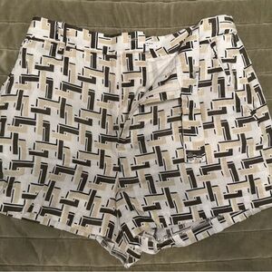 equipment high waisted linen shorts